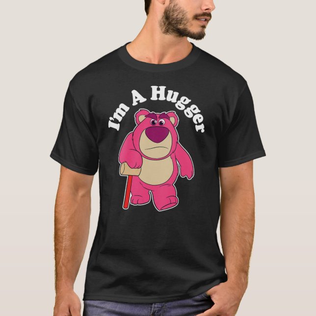 Camiseta Disney Pixar Toy Story Lotso Bear I'm a Hugger Vin (Anverso)
