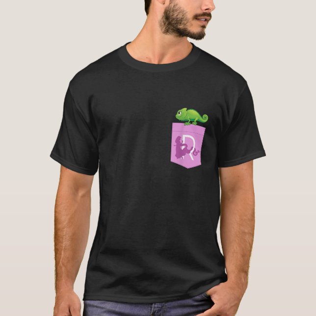 Camiseta Disney Princess Rapunzel y Pascal (Anverso)