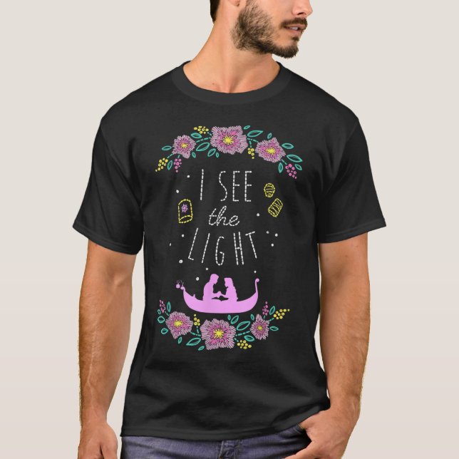 Camiseta Disney Tangled Veo El Estilo Ligero (Anverso)