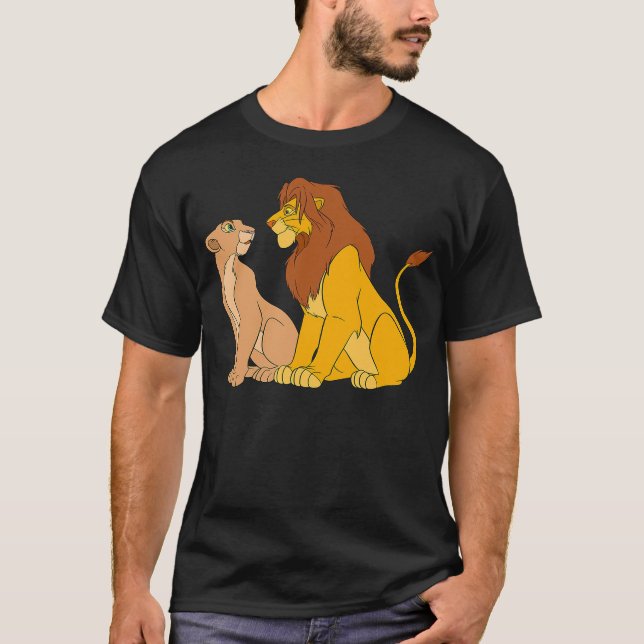 Camiseta Disney The Lion King Adult Simba and Nala Together (Anverso)