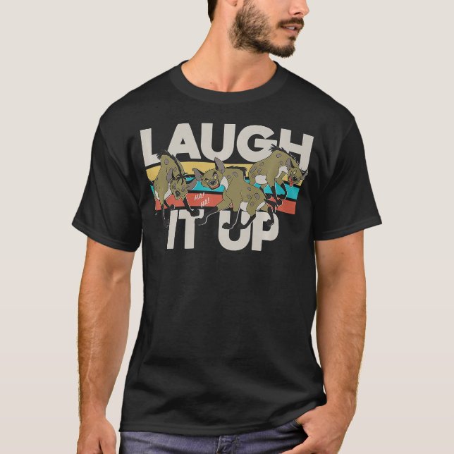 Camiseta Disney The Lion King Hyenas Laugh It Up 90s (Anverso)