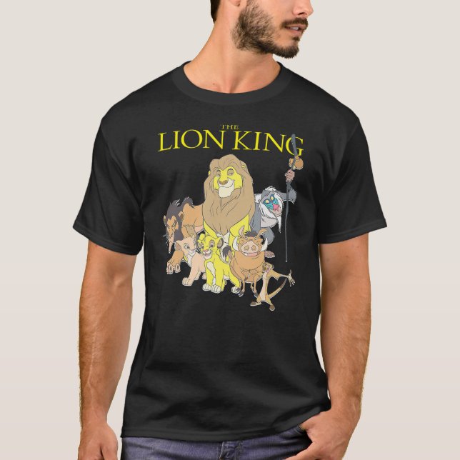 Camiseta Disney The Lion King Main Characters Group Shot Ch (Anverso)