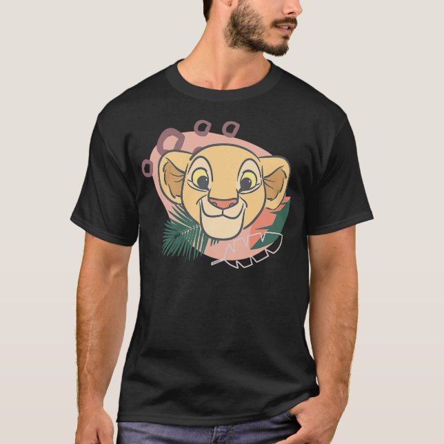 Camiseta Disney The Lion King Young Nala Pastel Jungle (Anverso)