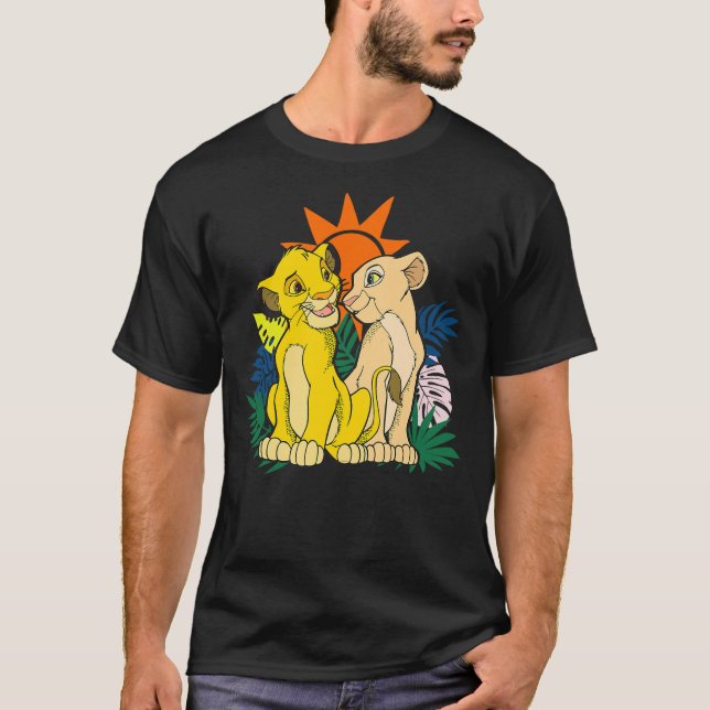 Camiseta Disney The Lion King Young Simba and Nala (Anverso)