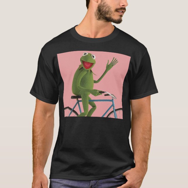 Camiseta Disney The Muppets Kermit The Frog Bike Ride (Anverso)