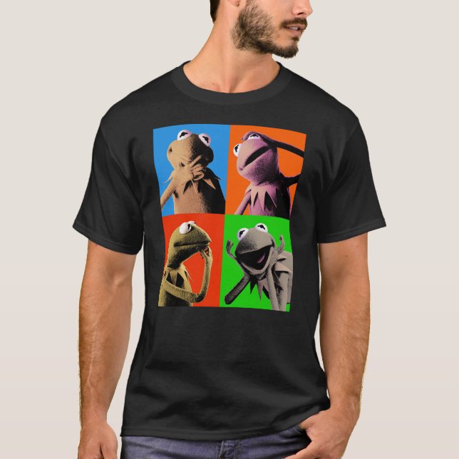 Camiseta Disney The Muppets Kermit The Frog Pop Art (Anverso)