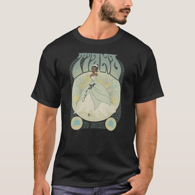 Camiseta Disney The Princess & The Frog Tiana Seventies Ret (Anverso)
