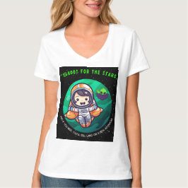 CAMISETA DISPARA POR LAS ESTRELLAS, ASTRONAUTA
