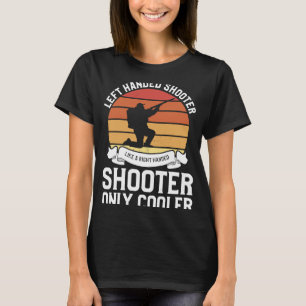 Camiseta Disparador A La Izquierda Como Un Tirador A La Der