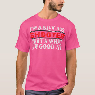 Camiseta Disparador gracioso cazando armas de fuego Rifle
