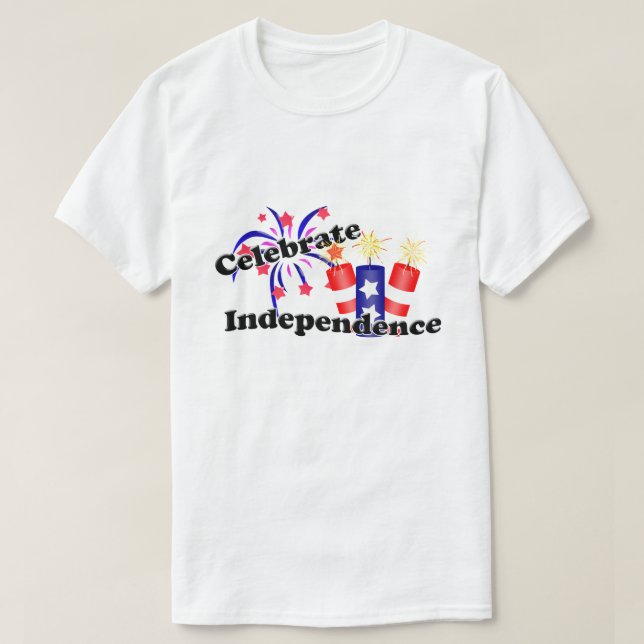 Camiseta Disparadores del Día de la Independencia (Diseño del anverso)