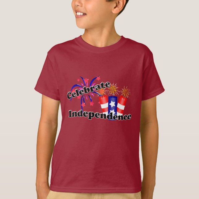 Camiseta Disparadores del Día de la Independencia (Anverso)