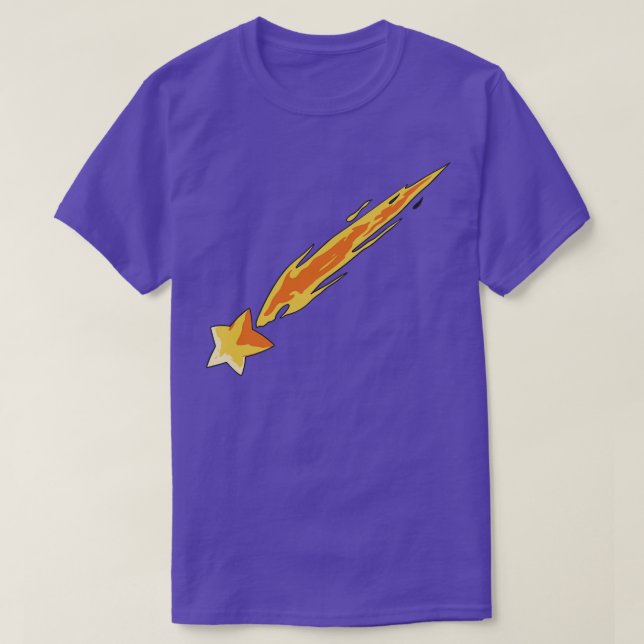 Camiseta Disparando a los asteroides asteroides del espacio (Diseño del anverso)