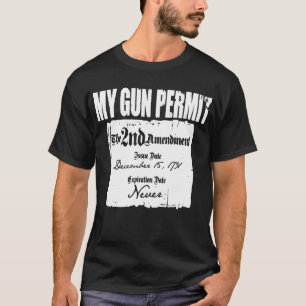 Camiseta Dispare contra prohibición divertida Ar15 Ak4 de