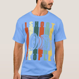 Camiseta Disparo a la gente (fotografía)
