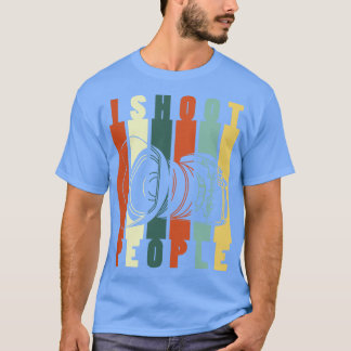 Camiseta Disparo a la gente (fotografía)