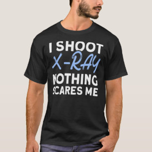 Camiseta Disparo a X Ray Nada Me Da Miedo Rad Tech Radicamb