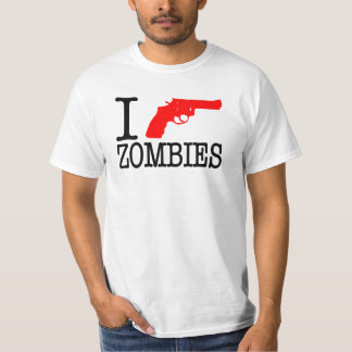 Camiseta Disparo contra a zombis