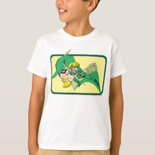 Camiseta Disparo de cabeza de flecha verde