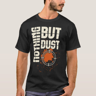 Camiseta Disparo de discos en nada más que polvo I arcilla