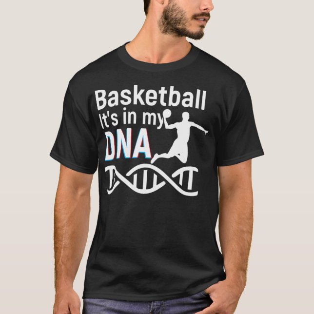 Camiseta Disparo de tobillo de ADN de baloncesto dunk (Anverso)