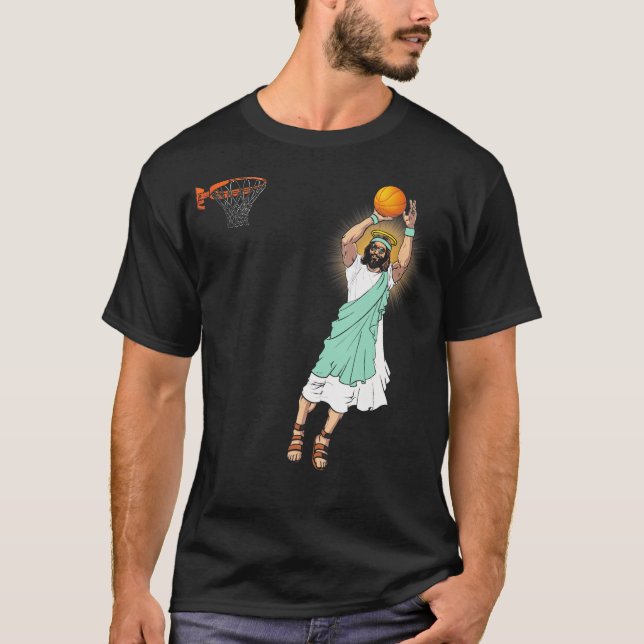 Camiseta Disparo de tres puntos (Anverso)