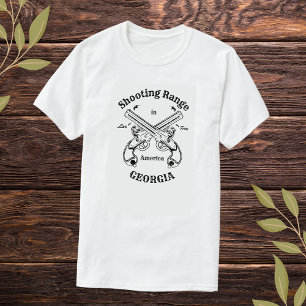 Camiseta Disparo del área deportiva Logo de Georgia America