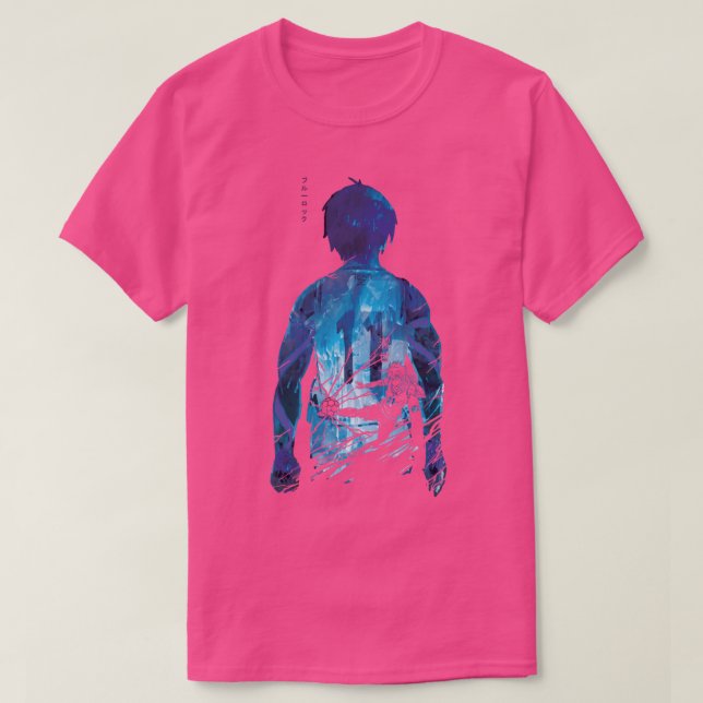 Camiseta Disparo directo Yoichi Isagi Blue Locke (Diseño del anverso)
