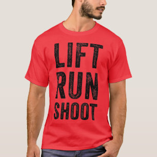 Camiseta Disparo en el elevador