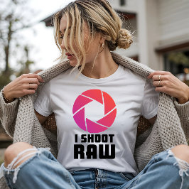 Camiseta Disparo en Raw