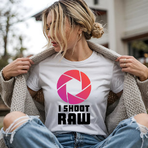 Camiseta Disparo en Raw