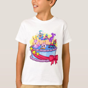 Camiseta Disparo por grupo de pasteles de cumpleaños