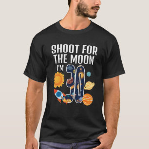 Camiseta Disparo por la luna 30 aniversario del espacio ext