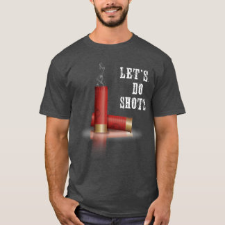 Camiseta DisparoHagamos disparos chica divertida divertida
