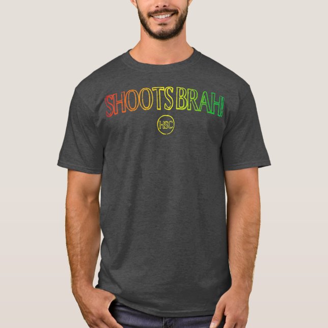 Camiseta Disparos Brah Hawaiian Surf Creations Aloha Island (Anverso)