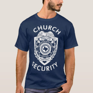 Camiseta Disparos De Seguridad De La Iglesia Para Jesús