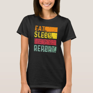 Camiseta Dispatch de suspensión de consumo Repetir 911 Disp