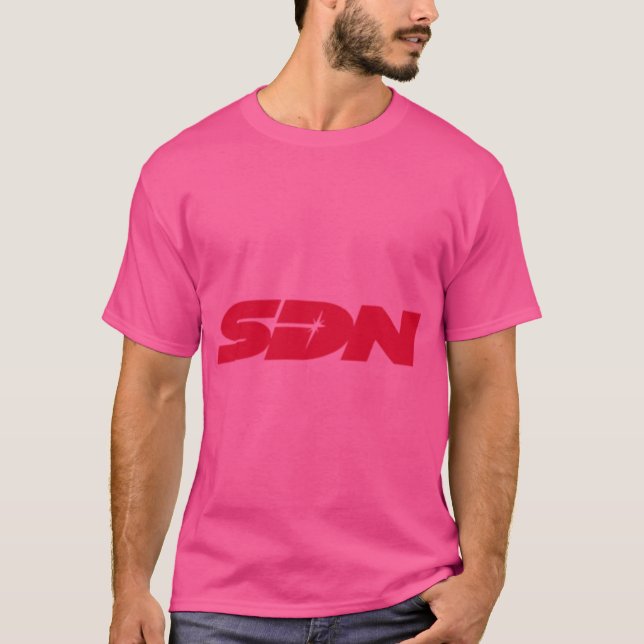 Camiseta Dispatch SDN Worker Mecha Man Robert friends (Anverso)