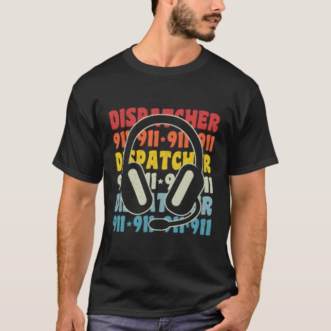 Camiseta Dispatcher 911 (Anverso)
