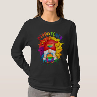 Camiseta Dispatcher Costume Gnome Proud LGBT Sunflower Rain