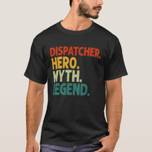 Camiseta Dispatcher de vintage de Leyenda de mito de Dispat