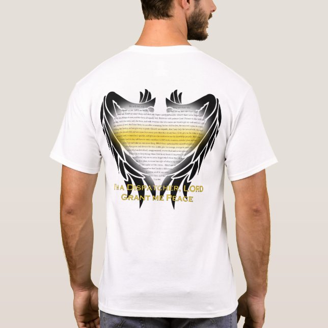 Camiseta Dispatcher Prayer (Reverso)