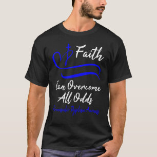Camiseta Displasia Fibromuscular Conciencia Cinta Azul