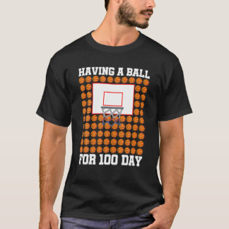 Camiseta Disponen De Una Bola Durante 100 Días De Entrenado