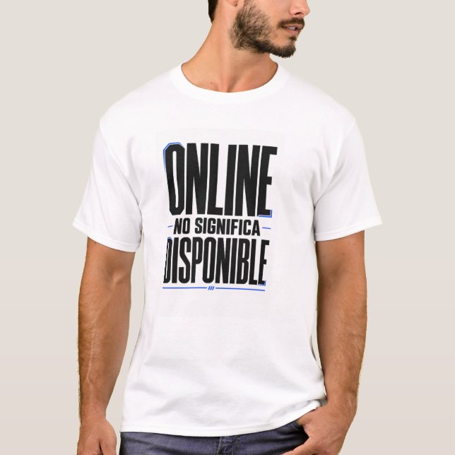 Camiseta Disponible (Anverso)