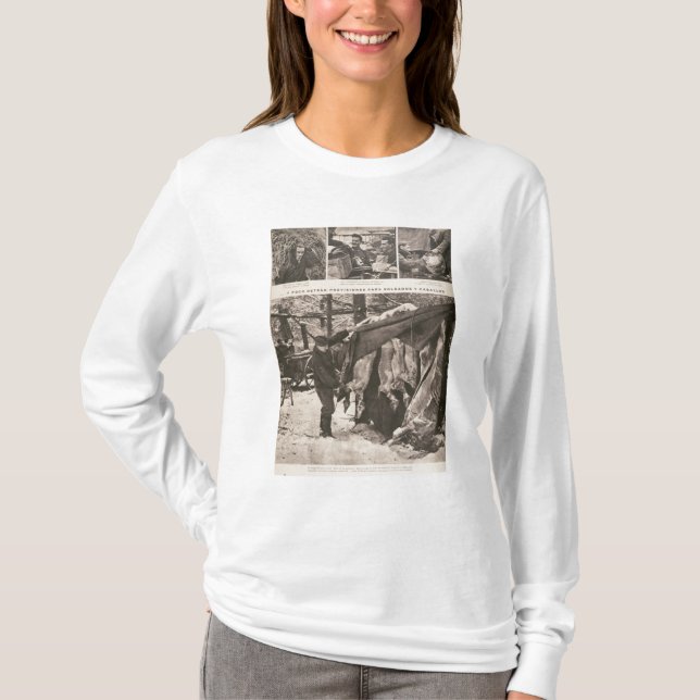 Camiseta Disposiciones para los soldados y las tropas en (Anverso)