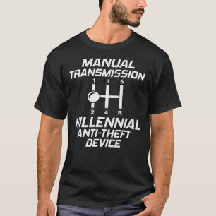 Camiseta Dispositivo antirrobo milenal de transmisión manua