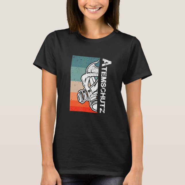 Camiseta Dispositivo de protección respiratoria de la briga (Anverso)