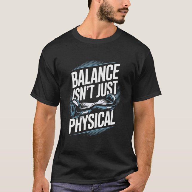 Camiseta Dispositivo de transporte electrónico Hoverboard L (Anverso)