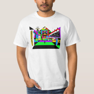 Camiseta Dispositivo enérgico de la uno mismo-reflexión